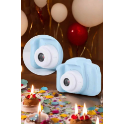 Mey İthalat® Çocuk Kamerası Dijital 1080P HD Kaliteli Mini Fotoğraf Makinesi Profesyonel