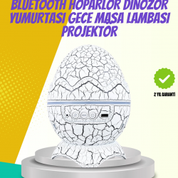 Mey İthalat® Çocuk Odası İçin Galaxy Projektör + Beyaz Gürültü + Uzaktan Kumandalı