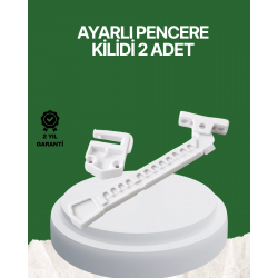 Mey İthalat® Çocuk ve Evcil Hayvanlar İçin Pencere Emniyet Kilidi 2 Adet