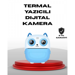 Mey İthalat® Çocuklar İçin Anında Baskı Dijital Kamera 48MP Full HD