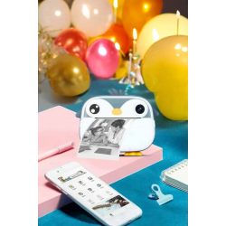 Mey İthalat® Çocuklar için Fotoğraf Makinesi Anlık Baskı Makinesi HD Görüntü Kalitesi