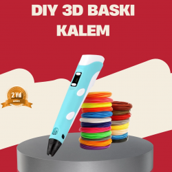 Mey İthalat® Çocuklar İçin Güvenli 3D Yazıcı Kalem