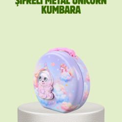 Mey İthalat® Çocuklar İçin Şifreli Para Kasası Hazine Sandığı Tasarımı