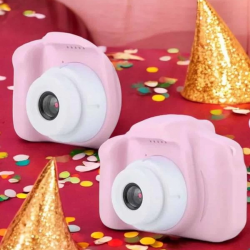 Mey İthalat® Çocuklara Özel Dijital Fotoğraf Makinesi Mini 1080P HD Kaliteli