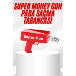 Mey İthalat® Çocuklara Özel Eğlenceli Para Saçma Makinası Parti Oyuncağı Kırmızı