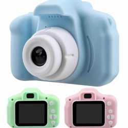 Mey İthalat® Çocuklara Özel Fotoğraf Ve Video Çeken Mini Çok Renkli Fotoğraf Makinesi