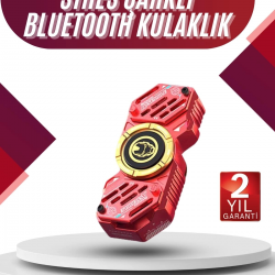 Mey İthalat® Çocuklara Özel Stres Çarklı Kablosuz Bluetooth Kulaklık ANC Özellikli
