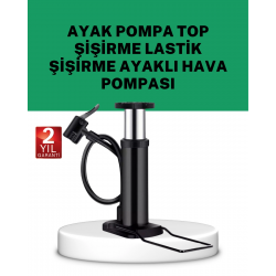 Mey İthalat® Çok Amaçlı Ayak Pompası Dayanıklı Pratik Hava Pompası