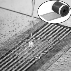 Mey İthalat® Çok Amaçlı Gider Süzgeci ve Sineklik Tamir Kiti 10 cm * 4 metre