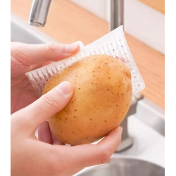 Mey İthalat® Çok Amaçlı Sebze ve Meyve Temizleme Patates Soyma Fırçası