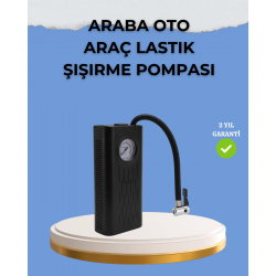 Mey İthalat® Çok Fonksiyonlu Dijital Gösterge Elektrikli Lastik Pompası