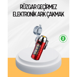 Mey İthalat® Çok Fonksiyonlu Elektrikli Çakmak El Feneri Özellikli