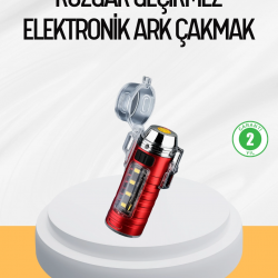 Mey İthalat® Çok Fonksiyonlu Elektrikli Çakmak El Feneri Özellikli