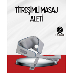 Mey İthalat® Çok Fonksiyonlu Kablosuz Masaj Aleti | 2 Modlu Isıtmalı