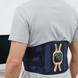 Mey İthalat® Çok Fonksiyonlu Masaj Kemeri Isı ve Titreşim Destekli