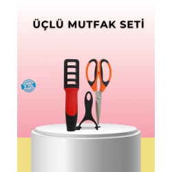 Mey İthalat® Çok Fonksiyonlu Mutfak Makas Seti –Pratik Mutfak Yardımcısı