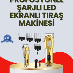 Mey İthalat® Çok Fonksiyonlu Saç, Sakal ve Vücut İçin Tıraş Makinesi