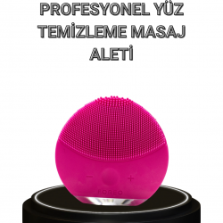 Mey İthalat® Çok İşlevli Şarjlı Yüz Temizleme ve Masaj Aleti – Derinlemesine Temizlik, Cilt Yenileme ve Kan Dolaşımı Artırıcı