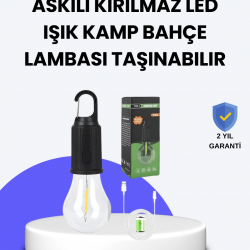 Mey İthalat® Çok Yönlü Asma Kancalı Kamp Işığı