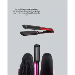 Mey İthalat® Çok Yönlü Kullanım Sunan Saç Düzleştirici – Düzleştirici ve Hacim Verici