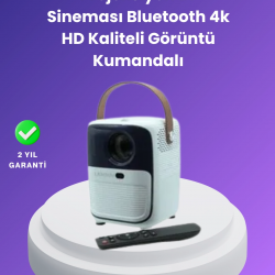 Mey İthalat® Çoklu Giriş Destekli Projektör – HDMI, USB ve Kulaklık Bağlantı Seçenekleriyle Geniş Uyumluluk