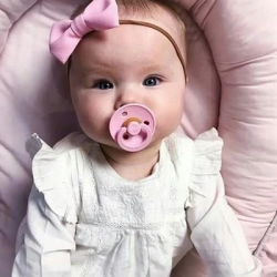 Mey İthalat®   Kauçuk Emzik 0-6 Ay Pink