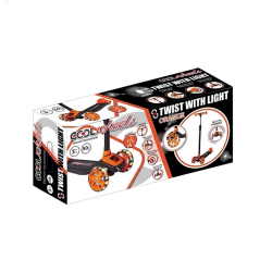 Mey İthalat®  Işıklı Twist Scooter Turuncu