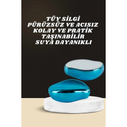 Mey İthalat® Crystal Eraser Epilasyon Aleti ve Titreşimli Yüz Temizleme Masaj Aleti