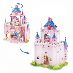 Mey İthalat® CubicFun Prenses Gizli Bahçe Şatosu 3D Puzzle