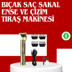 Mey İthalat® Daling Profesyonel Tıraş Makinesi Islak ve Kuru Kullanım