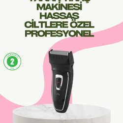 Mey İthalat® Darbelere Dayanıklı Kablosuz Erkek Tıraş Aleti