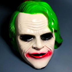 Mey İthalat® The Dark Knight Joker Maskesi Yeşil