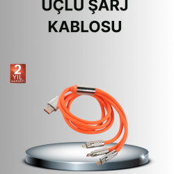 Mey İthalat® Dayanıklı Hızlı Şarj Kablosu – Esnek, Kırılmaz ve Yüksek Hızlı Veri Aktarım Destekli