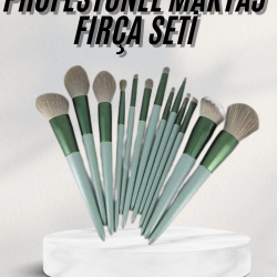 Mey İthalat® Dayanıklı Makyaj Fırçası Seti 13 Parça Yumuşak Kıllı Fırçalar Allık Fondöten Far Fırçası