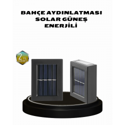 Mey İthalat® Dayanıklı Solar Aplik Hava Koşullarına Dayanıklı Dış Mekan Işığı