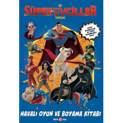 Mey İthalat® Süper Evciller Takımı - Havalı Oyun ve Boyama Kitabı