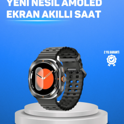 Mey İthalat® Değiştirilebilir Kordonlu Akıllı Saat IPS Ekran ve Bildirim Desteği