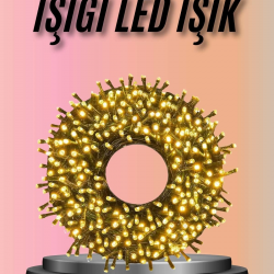 Mey İthalat® Dekoratif Aydınlatma Ampüllü 10 Metre Gün Işığı Şerit Led