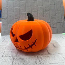 Mey İthalat® Dekoratif Balkabağı Şekerlik 21×15 cm Kapaklı Turuncu Kutu