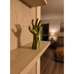 Mey İthalat® Dekoratif El Heykeli 22×7 cm Fantastik Koleksiyonluk Masaüstü Figür