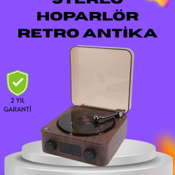 Mey İthalat® Dekoratif Gece Işıklı Bluetooth Hoparlör – Saatli Tasarım