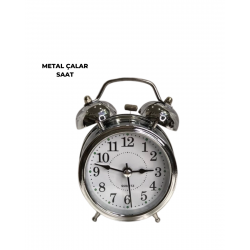 Mey İthalat® Dekoratif Gümüş Saat