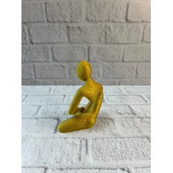Mey İthalat® DEKORATİF İNSAN FİGÜRÜ SARI