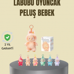 Mey İthalat® Dekoratif Labubu Peluş Figür Oyuncak Yeni Seri