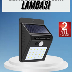Mey İthalat® Dekoratif Lamba Güneş Enerjili Aydınlatma Dış Mekan Lambası