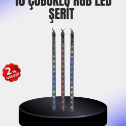 Mey İthalat® Dekoratif LED Meteor Işık 10’lu Çubuk Seti