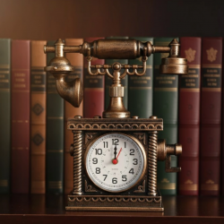 Mey İthalat® Dekoratif Modern Çalar Saat Kolay Kurulum ve Pratik Kullanım