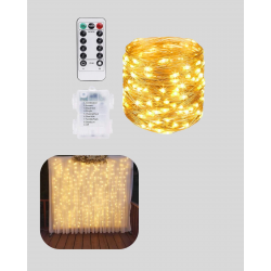 Mey İthalat® Dekoratif Perde Peri Led Günışığı Renk 8 Fonksiyonlu Işık