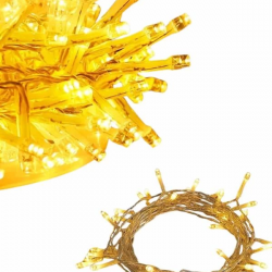 Mey İthalat® Dekoratif Peri Led 100 Ledli Gün Işığı Pilli 10 Metre Gün Işığı