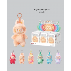 Mey İthalat® Dekoratif Yumuşak Labubu Peluş Figür – Koleksiyonluk ve Çocuklara Uygun Hediye 20 cm